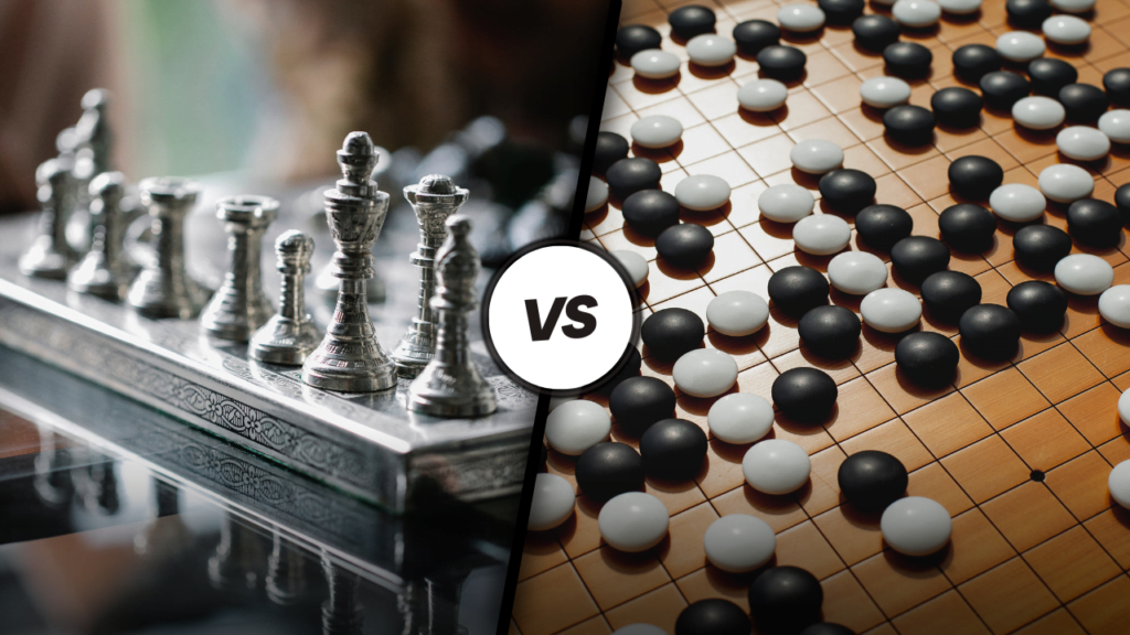 Chess and Go - Different Games, but Not Different Realms